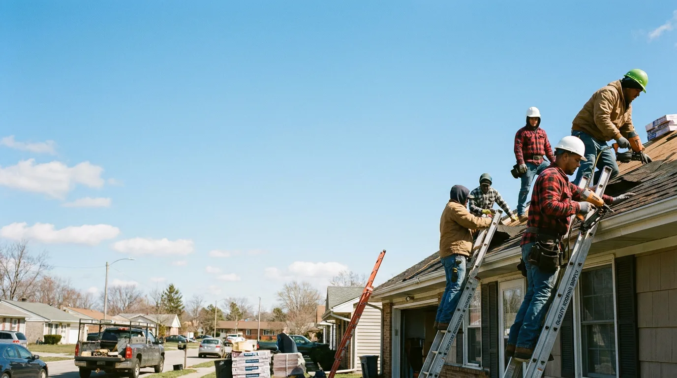 Roofing in East Dubuque, IL near me